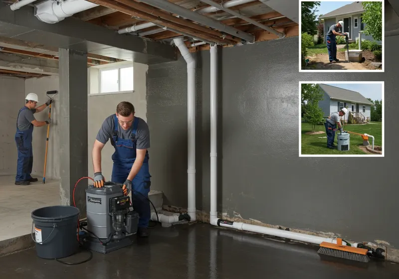 Basement Waterproofing and Flood Prevention process in East Hemet, CA